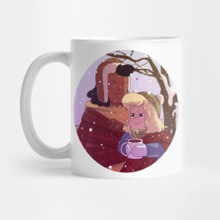 Shep and Sadie's wholesome winter [cut] Mug